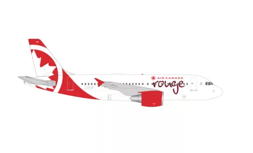 Herpa 538701 Airbus A319 Air Canada Rouge (1:500)