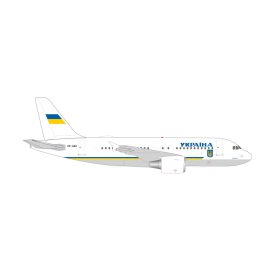 Herpa 538725 Airbus A319 Ukraine Government (1:500)