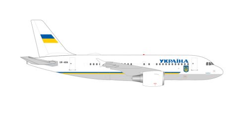 Herpa 538725 Airbus A319 Ukraine Government (1:500)