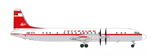 Herpa 538800 Ilyushin IL-18 Interflug (1:500)