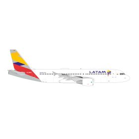 Herpa 538855 Airbus A320 LATAM - Colombia Flag (1:500)