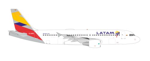 Herpa 538855 Airbus A320 LATAM - Colombia Flag (1:500)