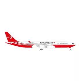 Herpa 538930 Airbus A340-500 Turkey Government (1:500)