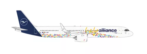 Herpa 538961 Airbus A321neo Lufthansa HelpAlliance (1:500)