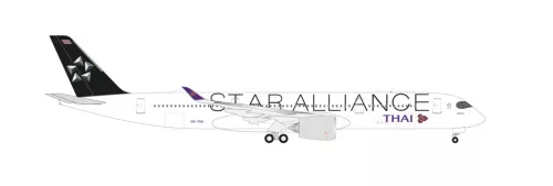 Herpa 538978 Airbus A350-900 Thai Airways Star All (1:500)