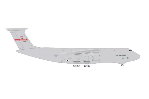 Herpa 539180 Lockheed C-5A Galaxy USAF 155 AS Tennessee Air National Guard, 155th Airlift Squadron, Memphis (1:500)