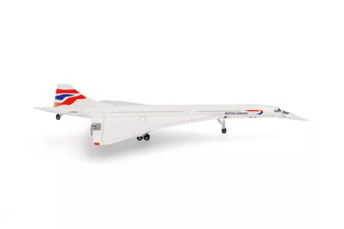 Herpa 539203 Concorde BA Union Flag livery (1:500)