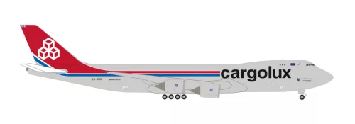 Herpa 539234 Boeing 747-8F Cargolux - LX-VCN Spirit of Schengen (1:500)