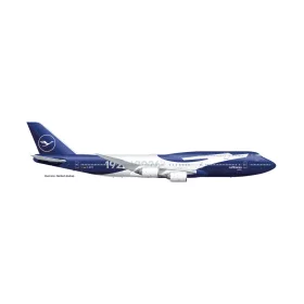 Herpa 539500 B747-8 Lufthansa 100 Jahre