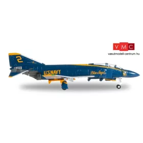   Herpa 556422 McDonnell Douglas F-4J US Navy Blue Angels No2 (1:200)