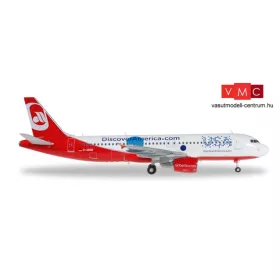 Herpa 557306 Airbus A320 Airberlin - Discover USA (1:200)