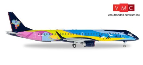 Herpa 557771 Embraer E195 Azul Brasilian Airlines, Verao Azul (1:200)