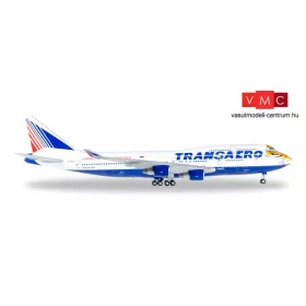 Herpa 557917 Boeing B747-400 Transaero/Amur Tiger (1:200)