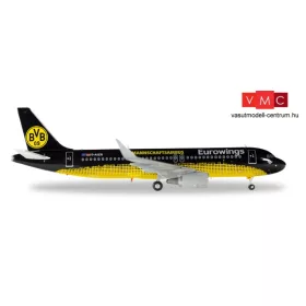   Herpa 558167 Airbus A320 Eurowings - BVB Mannschaftsairbus (1:200)