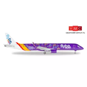  Herpa 558297 Embraer E195, FlyBe - Welcome to Yorkshire (1:200)