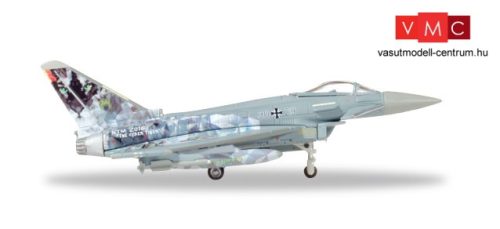 Herpa 558327 Eurofighter Typhoon Luftwaffe - TaktLwG 74 Bavarian Tigers - Cyber Tiger (1:200)