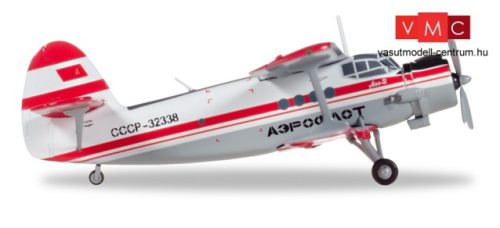 Herpa 558587 Antonov AN-2 Aeroflot Polar Aviation - CCCP-32338 (1:200)