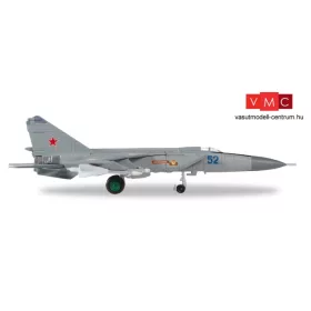   Herpa 558686 MiG-25 PDS Soviet Air Force 146th Guards Fighter Aviation Regiment, Vasilkov Air Base, Ukraine - 52 Blue (1:200)