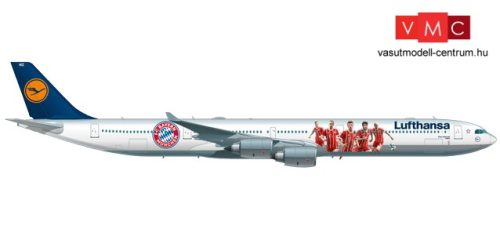 Herpa 558846 Airbus A340-600 Lufthansa, FC Bayern Audi Summer Tour China 2017 (1:200)