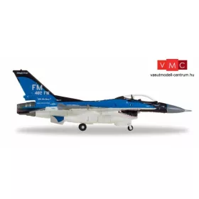   Herpa 559119 Lockheed Martin F-16C U.S. Air Force - 93rd Fighter Squadron "Florida Makos", 482nd Fighter Wing, Homestead AB - "35th Anniversary" - 88-0404 (1:200)