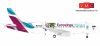 Herpa 559157 Airbus A320 Eurowings Europe Eurowings Holidays - OE-IQD (1:200)