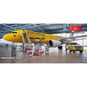 Herpa 559904 Airbus A320 Eurowings Hertz,100 Years (1:200)