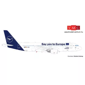   Herpa 559997 Airbus A320 Lufthansa, "Say yes to Europe" "Sindelfingen" (1:200)