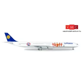   Herpa 562553 Airbus A340-600 Lufthansa - FC Bayern Audi Summer Tour USA 2016 D-AIHK (1:400)