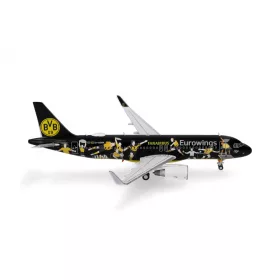 Herpa 562829 Airbus A320 Eurowings BVB Fanairbus (1:400)