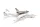 Herpa 562874 Antonov AN-225 Mriya&Buran with probe (1:400)