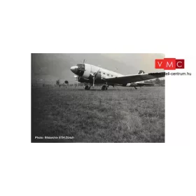 Herpa 570558 Douglas DC-3 - Swissair, neutrality color scheme (1:200)