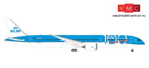 Herpa 570589 Boeing B787-10 Dreamliner KLM, 100th Anniversary (1:200)