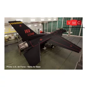   Herpa 571098 Lockheed Martin F-16C Fighting Falcon U.S. Air Force - 64th Aggressor Squadron, Nellis Air Base „Wraith“ – 89-2048 (1:200)