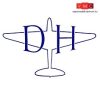 Herpa 571180 De Havilland Canada DHC-7 Continental Express (1:200)