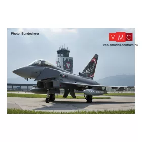   Herpa 571210 Eurofighter Typhoon Austrian Air Force - Überwachungsgeschwader, Zeltweg Air Base „Austrian Typhoons“ – 7L-WB (1:200)