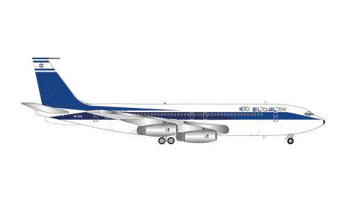 Herpa 571432 Boeing 707-400 El Al (1:200)