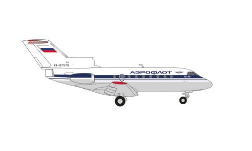 Herpa 571456 Jakovlev Yak-40 Aeroflot (1:200)