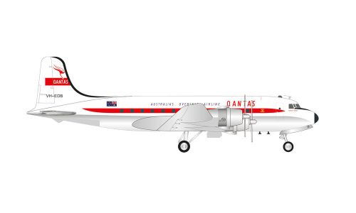 Herpa 571555 Douglas DC-4 Qantas (1:200)