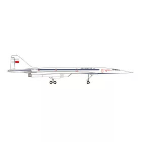 Herpa 571623 Tupoljev TU-144 Aeroflot CCCP-77105 (1:200)