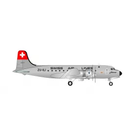 Herpa 572491 Douglas DC-4 Swissair HB-ILI (1:200)