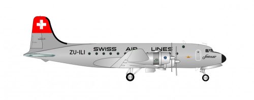 Herpa 572491 Douglas DC-4 Swissair HB-ILI (1:200)