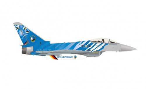 Herpa 572507 Eurofighter Luftwaffe TaktLwG 74 “Bavarian Tiger”, Neuburg Air  Base - 60th An