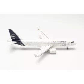 Herpa 572743 Airbus A320neo Lufthansa Lovehansa (1:200)