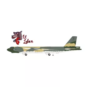 Herpa 572767 Boeing B-52G USAF 596th BS El Lobo II (1:200)