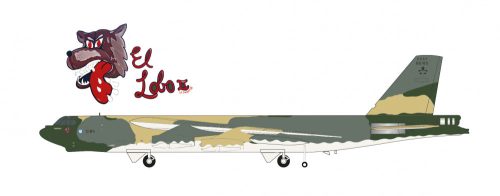 Herpa 572767 Boeing B-52G USAF 596th BS El Lobo II (1:200)