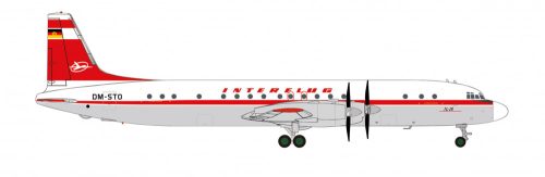 Herpa 572873 Iljusin IL-18 Interflug DM-STO (1:200)