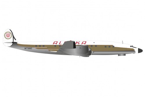 Herpa 573023 Lockheed L-1649A Alaska Airlines (1:200)