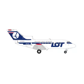 Herpa 573139 Jakovlev Yak-40 LOT Polish Airlines (1:200)