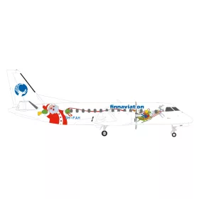 Herpa 573245 Saab 340 Finnaviation Santa (1:200)