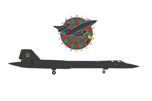 Herpa 573283 Lockheed SR-71B USAF Det 4 Dartboard (1:200)